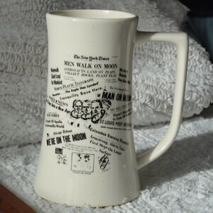 Space Race Mug The New York Times Walk On Moon Apollo‎ 11
